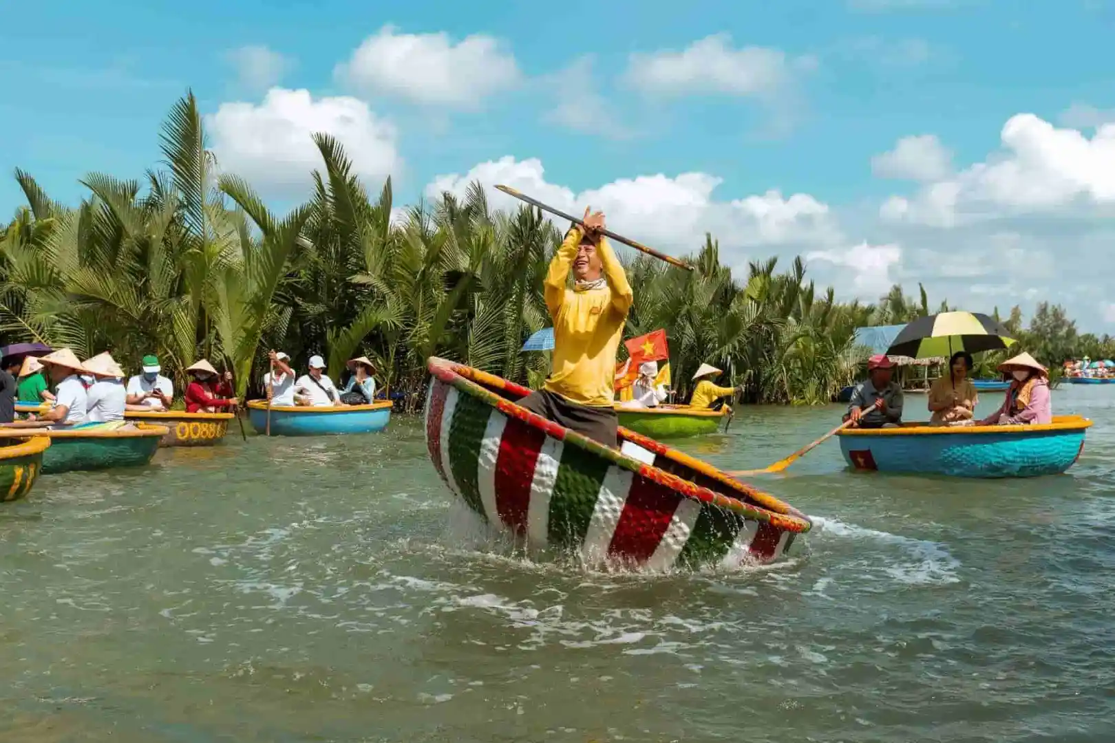 05. Tour Học Nấu Ăn & Đi Thuyền Thúng Rừng Dừa Cẩm Thanh Hội An ( Giá chỉ từ $30)