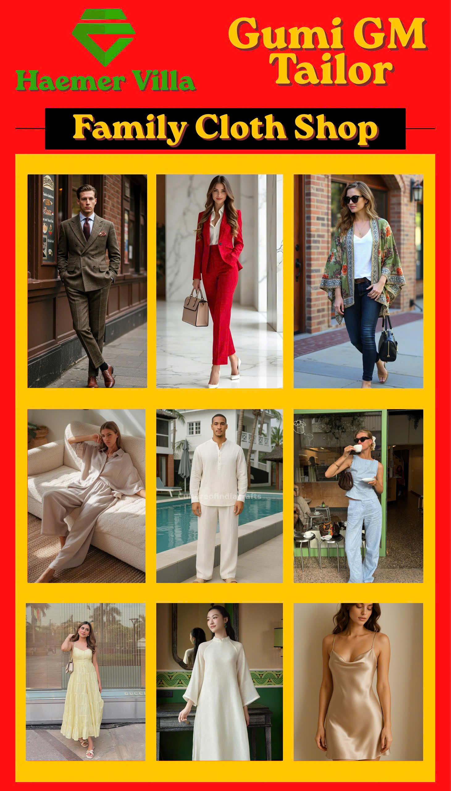 Gumi GM Tailor – Family Cloth Shop